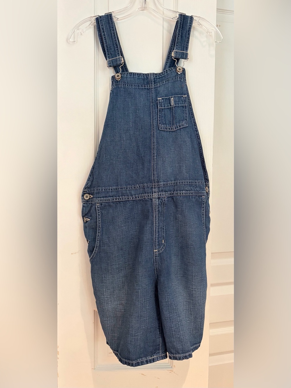 Big Star Light Blue Denim Pocket Detail Overalls